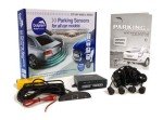 Dolphin Automotive DMS450 Micro Size Reverse Parking Sensors - 4 Rear Sensors, Display & Audio Alerts - Auto Express Award Winning Brand In 9 Colours (Matt Black)