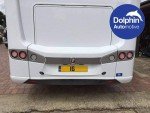 Dolphin Automotive MPS400 Motorhome Camper Van RV Reverse Parking Sensors WIth Audio Buzzer Black, Silver,White, Grey (White)