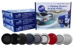 Dolphin Automotive DMS450 Micro Size Reverse Parking Sensors - 4 Rear Sensors, Display & Audio Alerts - Auto Express Award Winning Brand In 9 Colours (Matt Black)