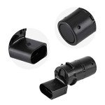 KIMISS a6 c6 parking sensors 4Pcs Car PDC Parking Sensor for Audi A6 4B / C5 4F2 / C6 4FH / C6 4F5 / C6 7H0919275E Black