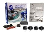 Dolphin Automotive Adhesive Reverse Parking Sensor Kit for DIY Installation. Auto Express Award Winning. 4 Ultrasonic Sensors with Audio Alerts in Gloss Black