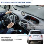 AUTO-VOX TD-2 Digital Wireless Reversing Camera IP68 Waterproof Backup Camera Stable Signal Reverse Camera Kit with Night Vision Car Rear View Camera 4.3'' LCD Monitor 12V-24V