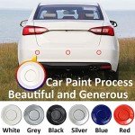 MOCNT Car Reverse Parking Sensors Car Rear Reverse Parking Radar System Car Parking Sensor Kit 8 Sensor Auto Sound Alarm Alert Reverse Backup Radar Display Black