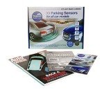 Dolphin Automotive Adhesive Reverse Parking Sensor Kit for DIY Installation. Auto Express Award Winning. 4 Ultrasonic Sensors with Audio Alerts in Gloss Black