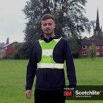 Salzmann 3M Reflective Sports Vest - Breathable Hi Vis Running Vest - Made with 3M Scotchlite