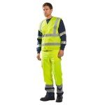 Portwest C470 Reflective Hi Vis Band and Brace Safety Vest Yellow, XX/3X