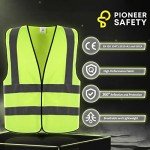 VIP Men's Clara Womens Visibility Reflective Waistcoat EN20471 Class 2, High Vis Yellow, M