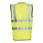 Blackrock Yellow & Orange Hi Vis Vests, High Vis Vests, Hi Vis Jackets, Rail Orange, High Visibility, Safety, Reflective, Hivisible PPE, Hi Viz, Security, Workwear, Mens Womens Sizes Small - 6XL