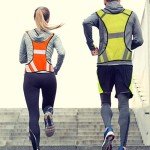 Uncle Paul Reflective Gears - Green Safety Vest High Visibility for Running Cycling Dog Walking Sports with Pocket for Adults Kids