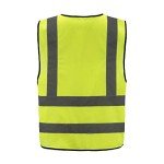 AYKRM Yellow hi vis vest Reflective Vest High Visibility hi viz vis Executive Waistcoat high vis vests