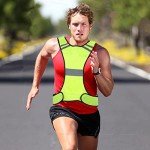 1 Piece of Reflective Vest, High-Visibility Safety Reflective Vest, Adjustable Waist Circumference,Suitable for Running, Cycling, Early Morning or Night Activities, With 2 Reflective Wristbands