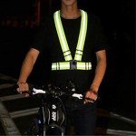 Reflective Vest Adjustable Reflective Running Gear Safety Vest for Outdoor Jogging, Cycling, Walking, Motorcycle Riding and Running, Green