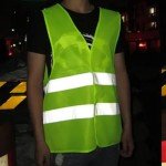 2Pcs Hi Vis Vests,High Visibility Vest,Fluorescent Green Jackets,Safety Reflective Jacke,Adjustable High-Visibility Gilet for Adult/Kids/Men/Women,Fit Construction Worker Work/Running/Road Cycling