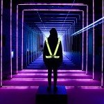 Reflective Vest Adjustable Running Safety Gear High Visibility Safety Vest High Vis Straps High Vis Belt Bike Reflective Belt Night Walking Accessories For Cycling Running Men Women Kids Childern