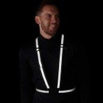 BTR High Visibility Reflective Vest, Sash, Bib, Gilet For Outdoor Sports including,Cycling, Jogging, Walking, Horse Riding Black, Kids Size