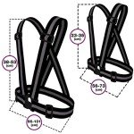 BTR High Visibility Reflective Vest, Sash, Bib, Gilet For Outdoor Sports including,Cycling, Jogging, Walking, Horse Riding Black, Kids Size