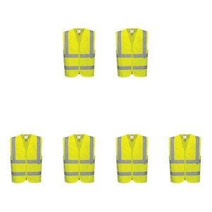 Portwest C375 Hi-Vis Band and Brace Safety Vest Yellow, Large