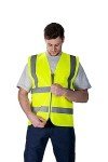 Portwest C375 Hi-Vis Band and Brace Safety Vest Yellow, Large