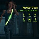 Running Lights for Runners Reflective Sash High Visibility for Running，Walking Light Chest Light， Running Belt ，Reflective Running Gear Running Accessories for Men Women