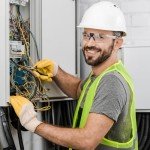 Hi Vis Vests, 10 Pack High Visibility Safety Security Vests, Hi Vis Silver Strip, Reflective Jacket Men Women, Work Cycling Runner Surveyor Volunteer Road Construction Workwear