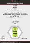 Blackrock Hi Vis Yellow Executive Sleeveless Vest Waistcoat, Men's and Women's Full-Length Zip, Lightweight, Reflective High Visibility Safety Wear, Fully EN Certified - Medium