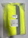 Anlising 10PCS High Visibility Safety Vests,Hi Vis Safety Vests with 2 Reflective Stripes,Night Workwear Reflective Vest,Reflective Jackets Waistcoat,for Running,Biking,Surveyor and Traffic Work