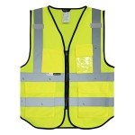 Salzmann Safety Vest - Reflective High Visibility Vest with Multiple Pockets - Made with 3M Reflective Material