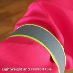 Bramble High Vis Straps 2 Pack Reflective Vests for Adults - Cycling Hi Vis Reflective Gear with Armbands
