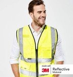 Salzmann Safety Vest - Reflective High Visibility Vest with Multiple Pockets - Made with 3M Reflective Material