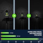 West Biking LED Reflective Running Vest, USB Rechargeable Running Lights for Runners, Elastic Adjustable Reflective Running Gear, High Vis Running Vest with Armband for Walking Running Cycling(Yellow)