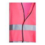 Blackrock Hi Vis Vest, Pink Hi Viz Jacket, Reflective Jacket, High Vis Vests, PPE Clothing, Hi-Vis, Hivisible, Cycling, Security Vests, Mens Womens Childs Kids Boys Girls, Running Vest - Size Medium