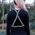 55 Sport High Visibility Adult & Junior Reflective Safety Vest - Black - S/M/L