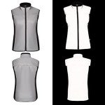 BTR Ladies Cut High Visibility Be Totally Reflective Silver High Viz Gilet. Size 14