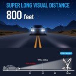 ICOCOPRO LED Reflective Vest Running Gear, High Visibility Running Vest USB Rechargeable Running Lights for Runners with Armbands, 360° Visibility, Adjustable LED Vest Lights for Jogging Running