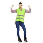 DARENYI 5 Pack Hi Vis Vest, Reflective Jacket, Safety Vestst, High Visibility Reflective Safety Security Vest for Construction Work, Traffic Work, Running, Surveyor and Security Guard Construction
