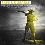 Cyalume Yellow Emergency Glow Sticks - Premium 6” SnapLight Survival Glow Sticks with 8 Hour Duration for Use as Emergency Flares and Hiking Safety Gear (Bulk Pack of 20 Safety Glow Sticks)