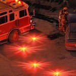 Luyoah 2 Pack LED Road Flare Emergency Disc Beacon with 9 Flash Modes Flashing Warning Roadside Flare with Magnetic Base & Hook for Car Truck Boat