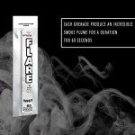 EXCLUSIVE ONLINE Hand held Flares for Paintball, Weddings, Photoshoots & Special Effects (White)