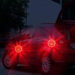 Amzpas 8 Pack LED Road Flare Road Light Emergency Roadside Safety Beacons Flashing Warning Light with Magnetic Base and Hook, for Traffic accidents, Breakdowns, Road & Water Hazards (8)