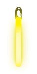 10 x 6" Military Grade Safety Light Sticks - Yellow - 12 Hour Glow