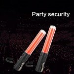 Traffic Safety Wand Baton LED Light -rod led emergency warning lanyard safety tool sparklers traffic light signal stick handheld sticks red torch infrared lamp for Traffic Control, Parking Areas