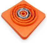Pop-Up Safety Traffic Cone Portable, Collapsible Safety Cone Emergency Road Parking Cones Lightweight Foldable Safety Cone with Reflective Strips (18" Reflective Safety Cone)
