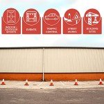 Street Solutions UK - 750mm High Traffic Safety Street Cone High Quaulity Reflective Sleeve Suitable for Highways Heavy Duty Weighted Base Large Safety Cone