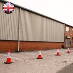 Street Solutions UK - 750mm High Traffic Safety Street Cone High Quaulity Reflective Sleeve Suitable for Highways Heavy Duty Weighted Base Large Safety Cone