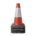 Pack of 2 Red cones 450mm by innovatus