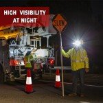 50CM Traffic Cone - Orange | PVC Road Safety Cone with Weighted Base | High Visibility Reflective Street Cone | Portable Wind Resistant Traffic Cone with Black Base