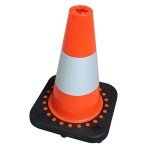 SNS SAFETY LTD TC-30Fx4 Flexible Safety Traffic Cone 30 cm (Pack of 4pcs)