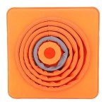 banapoy Traffic Cone, 11.8inch Collapsible Reflective Safety Cone Orange Cone, Foldable Parking Cone for Driver Training Practice, Road Safety, Mini Construction Cone, Car Safety Equipment