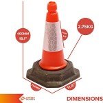 Pack of 6 - Melba Traffic Cones (500mm)