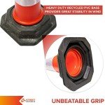 Pack of 6 - Melba Traffic Cones (500mm)